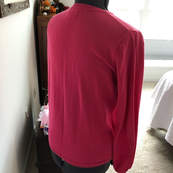 Day Harbor deep pink sweater - Picture 4 of 7